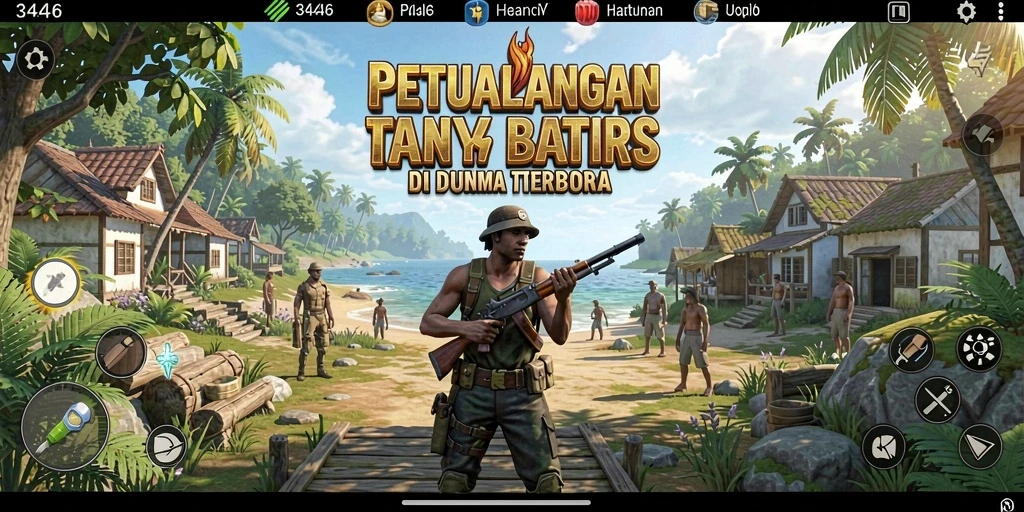 Pengalaman gameplay mendalam dan menarik di dunia terbuka 3446.
