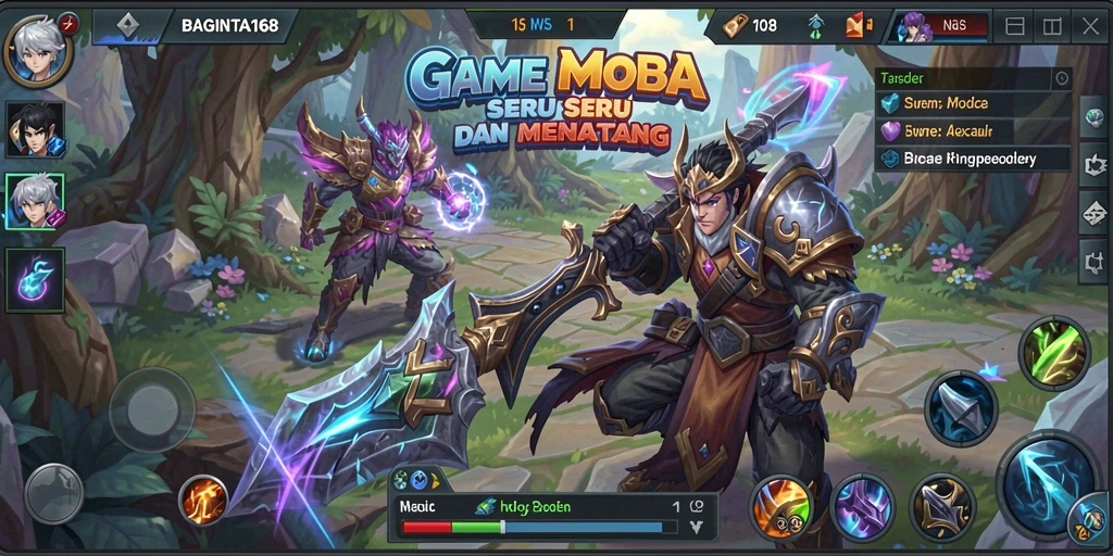 Tampilan gameplay menarik dari BAGINTA168 yang penuh aksi.