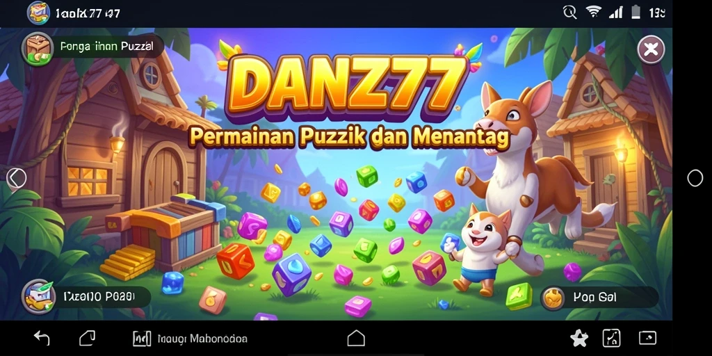 Tampilan gameplay seru dan menantang dari DAN777.