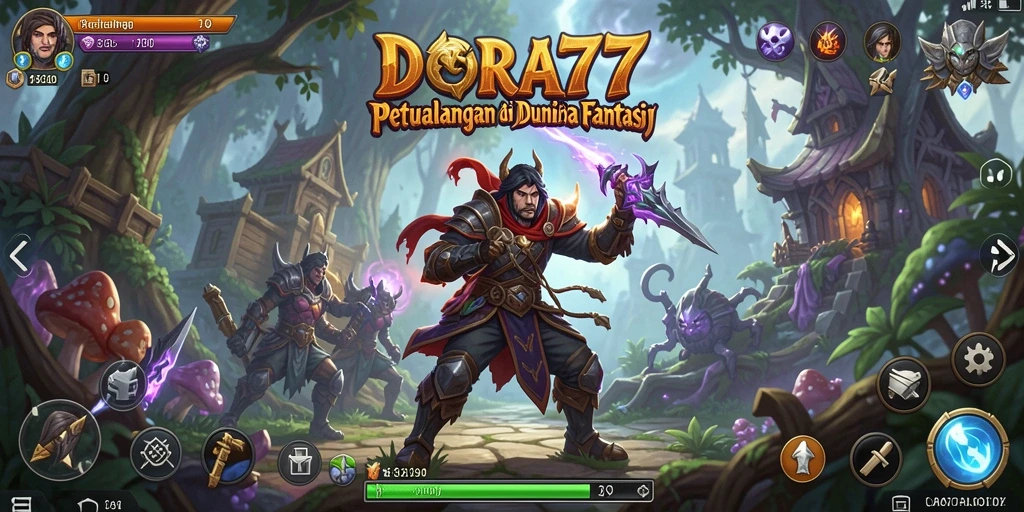 Tampilan screenshot DORA77 yang menampilkan aksi petualangan seru.