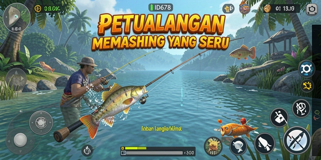 Tangkapan ikan besar dari gameplay ID678 yang seru.