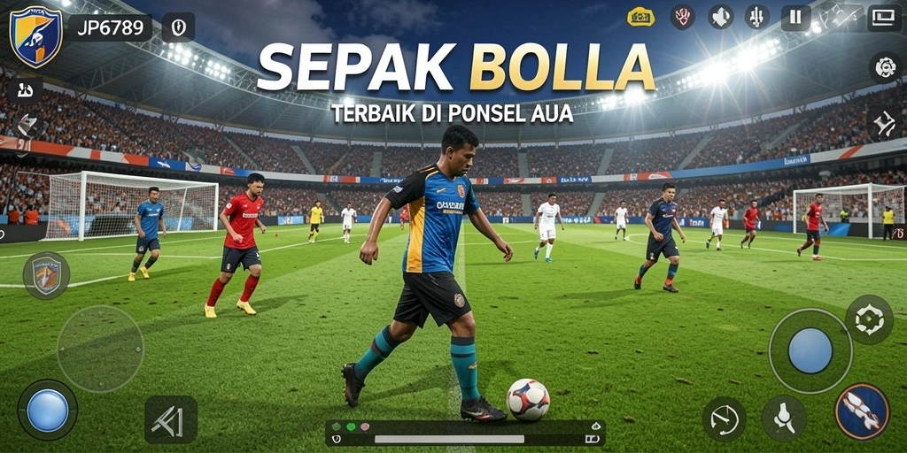 Menampilkan gameplay sepak bola yang seru dan mendebarkan.