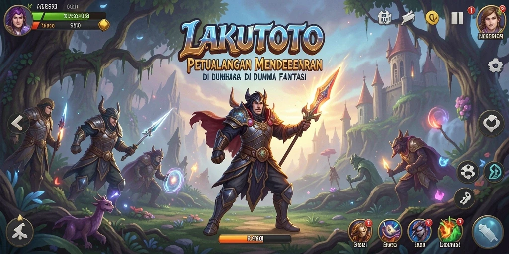 Screenshot menampilkan gameplay seru dan grafis menarik di LAKUTOTO.