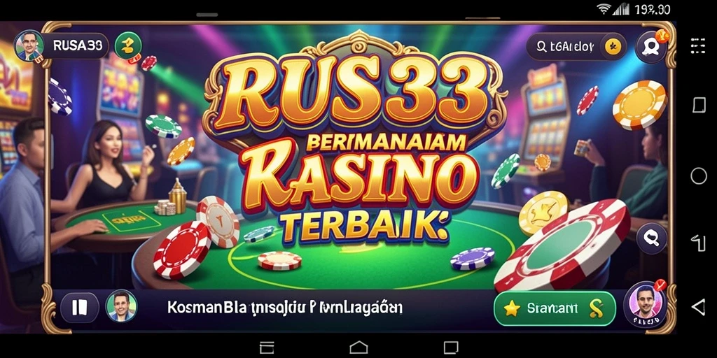 Tampilan gameplay RUSA33 dengan pengalaman kasino yang mengesankan.