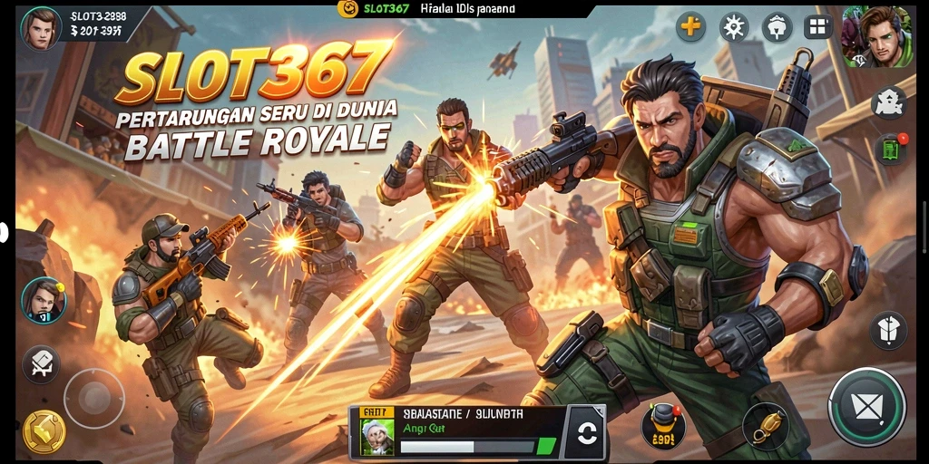 Tangkapan layar dari gameplay seru di SLOT367 Battle Royale.