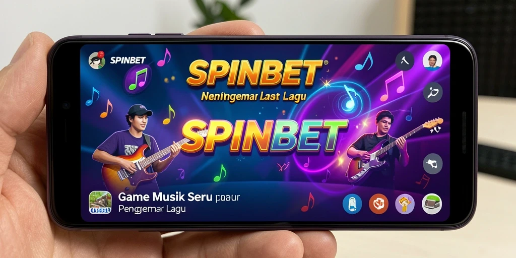 Tampilan gameplay SPINBET yang seru dan penuh warna.