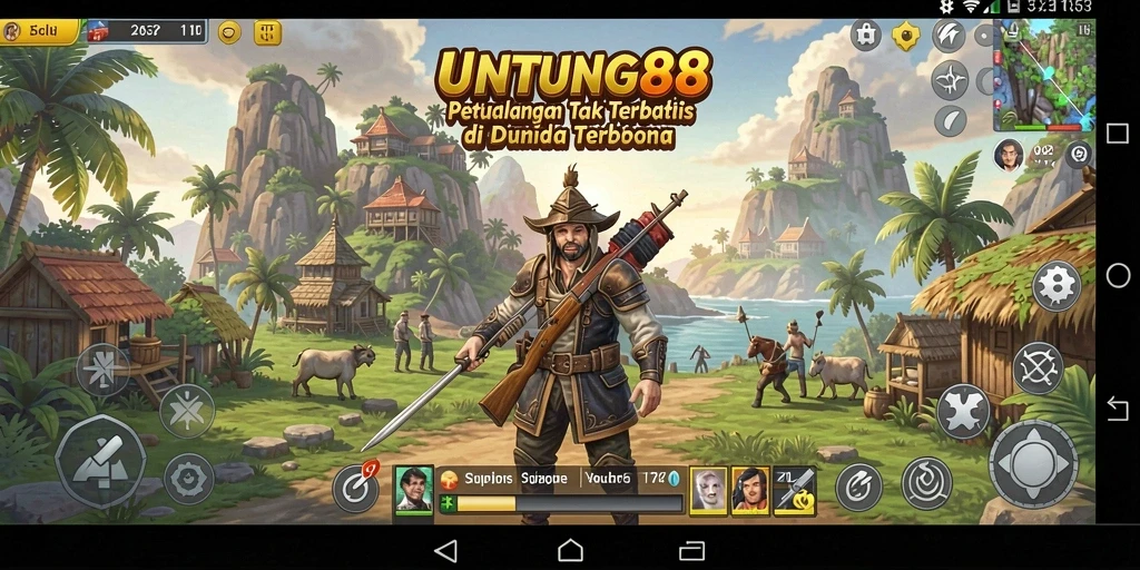 Gameplay <strong>UNTUNG88</strong> menunjukkan kebebasan eksplorasi yang luar biasa.