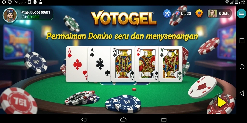 Tampilan gameplay seru YOTOGEL yang mengasyikkan.